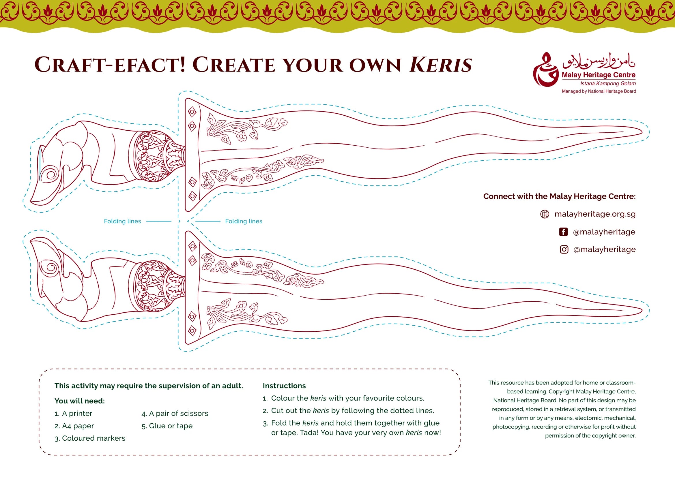 Craftefact Create Your Own Keris